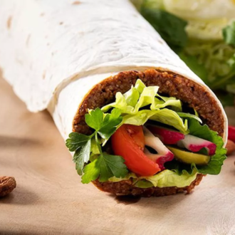Çift Lavaş Çiğköfte Dürüm